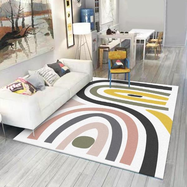 

modern carpets for living room floor bedroom rugs nordic geometric print large area rug home carpet door mat decorate