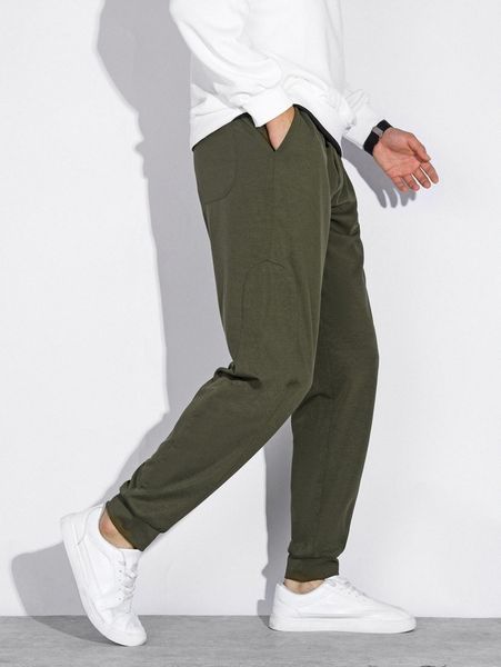 

men slant pockets drawstring waist sweatpants z5yk#, Black