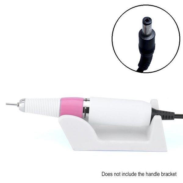 

nail art equipment dc hole 30000rpm drill handle handpiece professional electric plug accessories tools universal pen, Silver