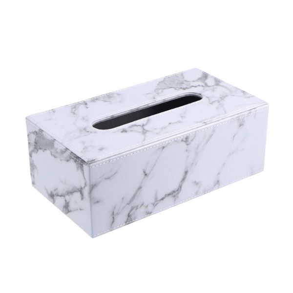 

tissue boxes & napkins marbled leather box square paper towel holder desknapkin storage container for home el