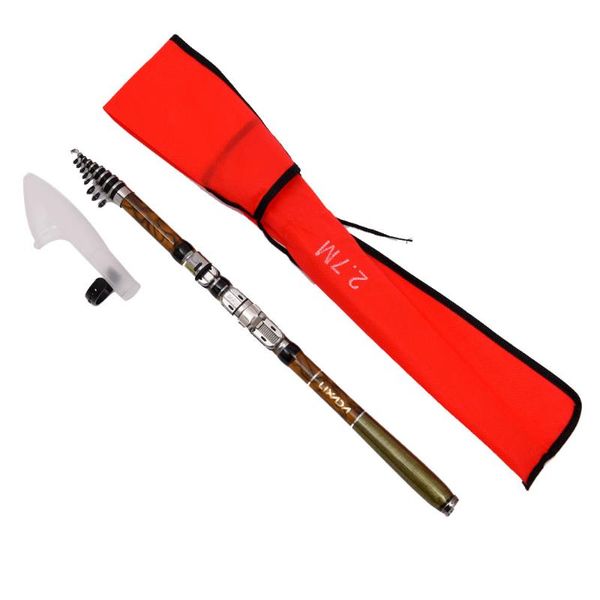 

protable fishing rod 1.8m 2.1m 3.6m rock carbon fiber pole tackle pesca boat rods