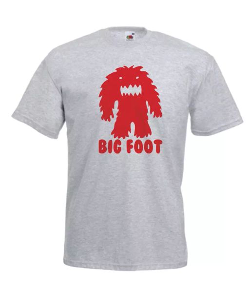 

big foot red xmas gift idea mens women t shirts multi-color s-2xl, White;black