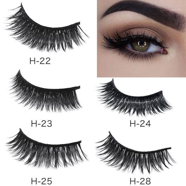 

natural crisscross thick handmade 3d eyelashes comfortable soft false lashes extension supplies wholesale lashes1