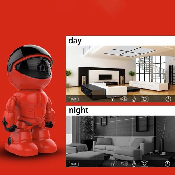 

webcams x7 mini wifi ip p2p night vision motion detection two way-audio home security surveillance smart robot camera support tf card