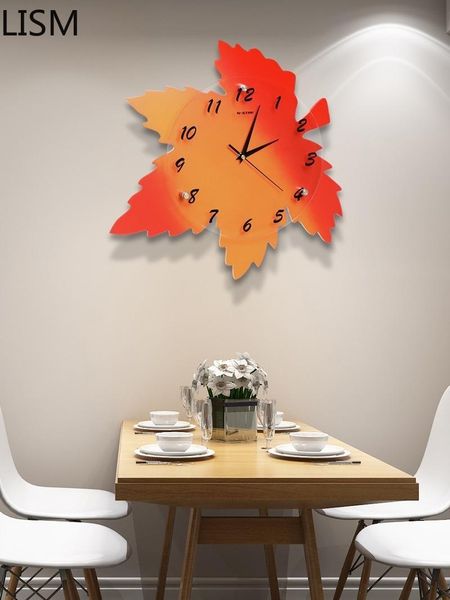 

wall clocks clock living room modern design nordic colorful reloj pared decorativo