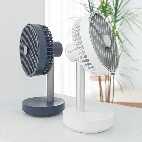 

electric fans deskfan 120 degree shaking head height wind speed adjustable 4 4000mah usb chargeable portable ventilador