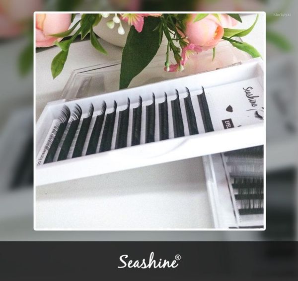 

seashine c d l curl silk eyelash extension nutural long individual lashes 100% hand made false eyelashes1