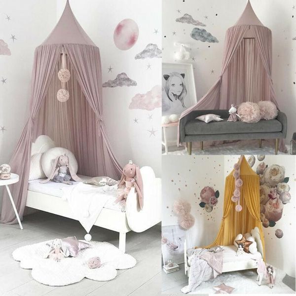 

mosquito net dome lace bedcover chiffon bed canopy netting double king size insect protection mosquiton for kids