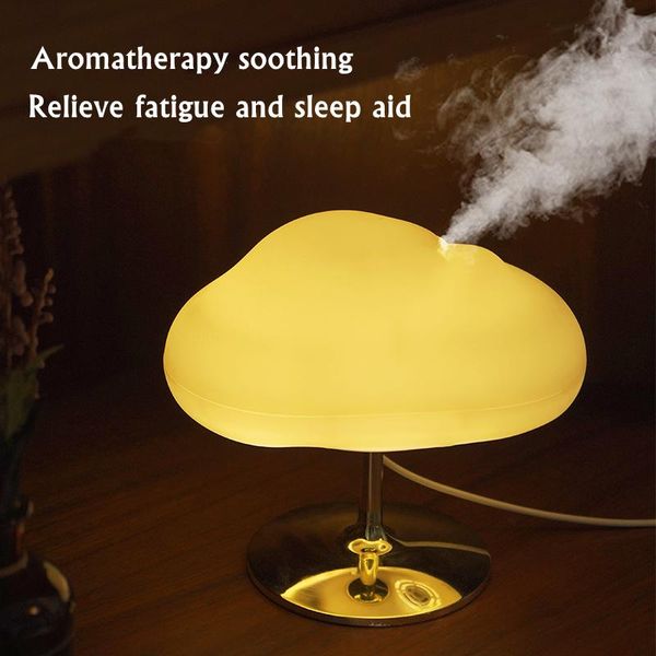 

humidifiers 270ml household clouds usb table lamp air humidifier electric ultrasonic cool mist aroma diffuser for room fragrance diffusor