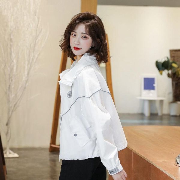 

women's jackets 2021 spring and autumn korean ladies fashion casual long-sleeved cardigan loose short harajuku coat jacket clothing, Black;brown