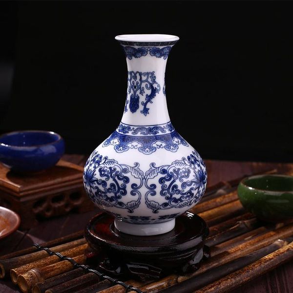 

vases ceramic traditional chinese blue and white porcelain for flowers c pattern