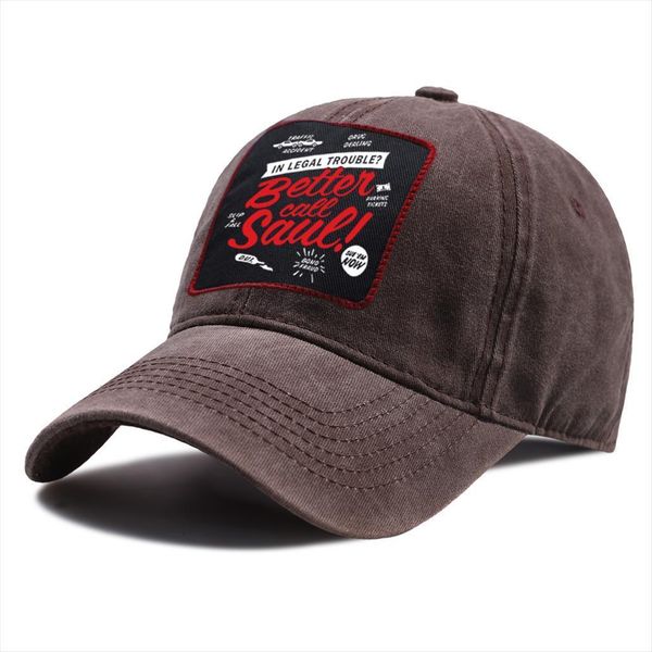 

better call saul letter printed baseball hat men outdoor fashion brand cap breathable summer sun caps gorras, Blue;gray