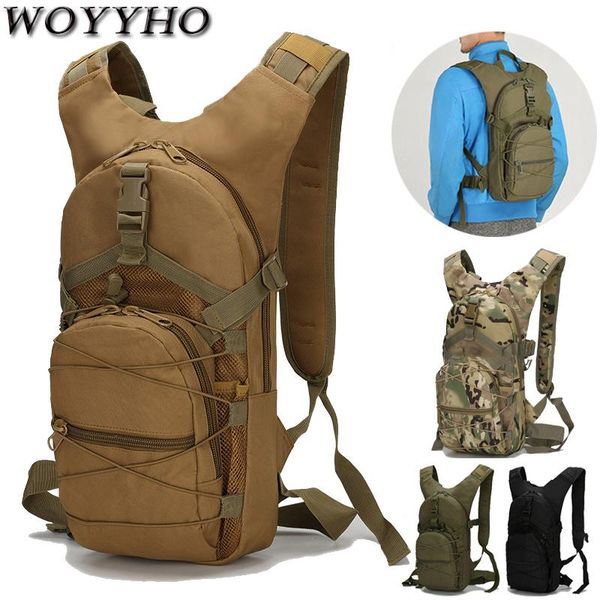 

men 15l military tactical backpack,molle hiking rucksacks for cycling camping,women army sport hunting climbing bag outdoor bags