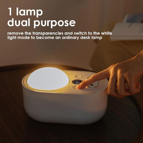 

humidifiers projection humidifier usb diffuser rechargeable 4000mah small sprayer 1l mini portable creative gift car deskhumidification