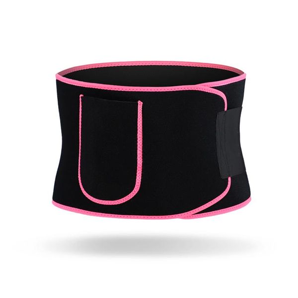 

high elastic waterproof belt adjustable waist brace lumbar back supporter with pocket mck99 support, Black;gray