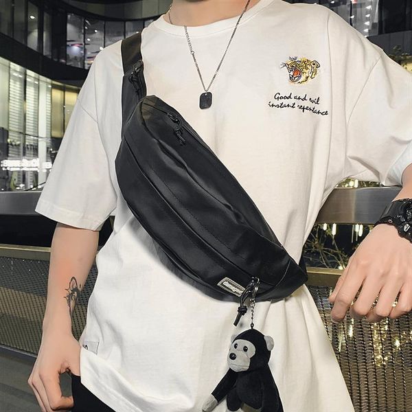 

messenger bag ins girl chest personality wild sports fashion trend waist shoulder bags