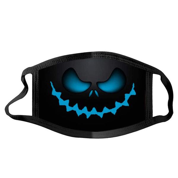 

halloween mask cotton cloth 3d printing polyester mask for men and women