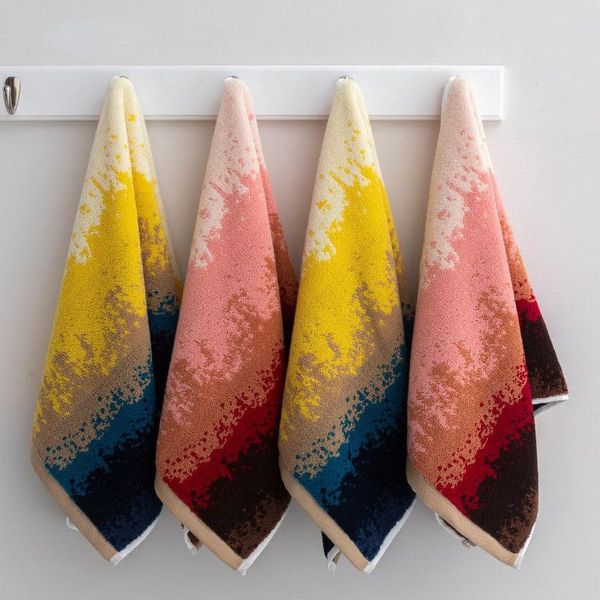 

towel product thickened pure cotton jacquard gradient household face wash