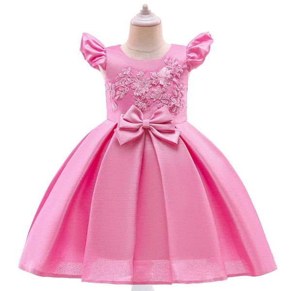 

girl's dresses girls princess toddler girl clothing for birthday tulle party vestidos costume age 3 4 5 6 7 8 9 10 years kid, Red;yellow