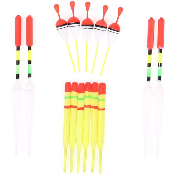 

fishing accessories 15 pcs/set various vertical buoy marine buoys fish float