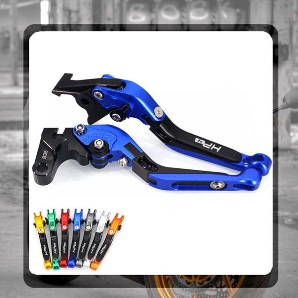 

motorcycle brakes for hp4 h p 4 2010 - 2014 2011 2012 2013 accessories folding extendable brake clutch levers logo