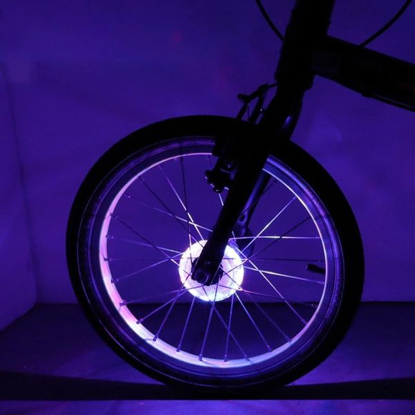 

bike lights kids bicycle wheel led light rechargeable air spoke induction lamp flower drum decorative