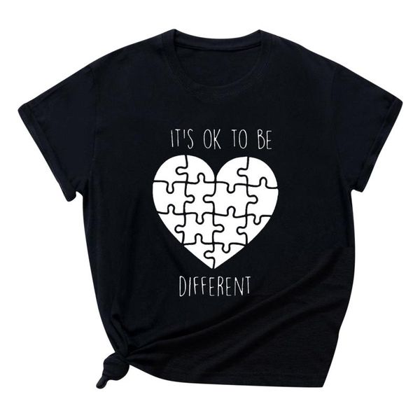 

fashion women's t shirt summer casual love heart printed loose-fitting short sleeve ladeis t-shirt, White
