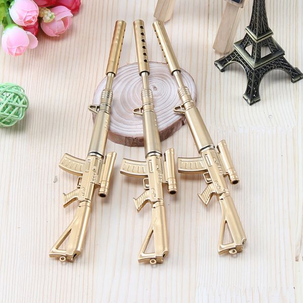 

6pieces/lot 2019 listing machine gun fountain pen various colors school student office stationery fountain pen