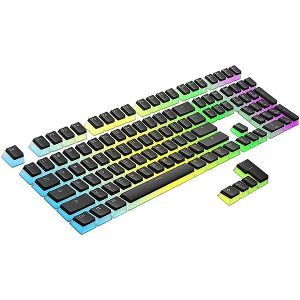 

keyboard mouse combos 112 double s pbt pudding keycaps keyset for mechanical gaming mx switches