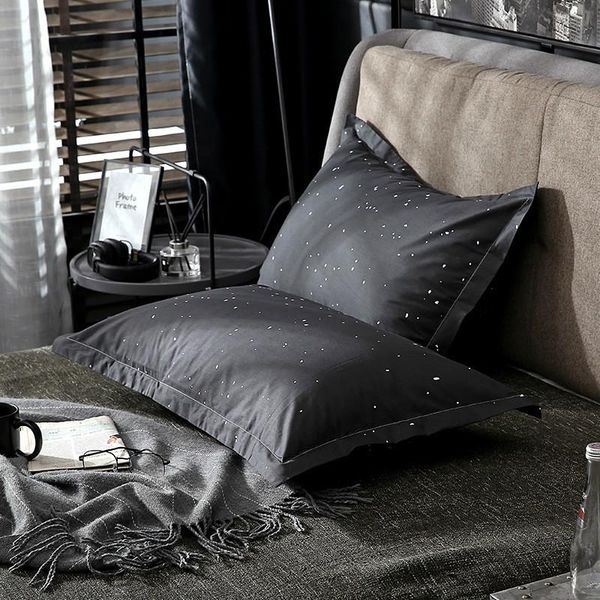 

pillow case cilected 100% cotton starry sky pillowcase 2pcs nordic simple lattice core protective cover liner home decor 48x74