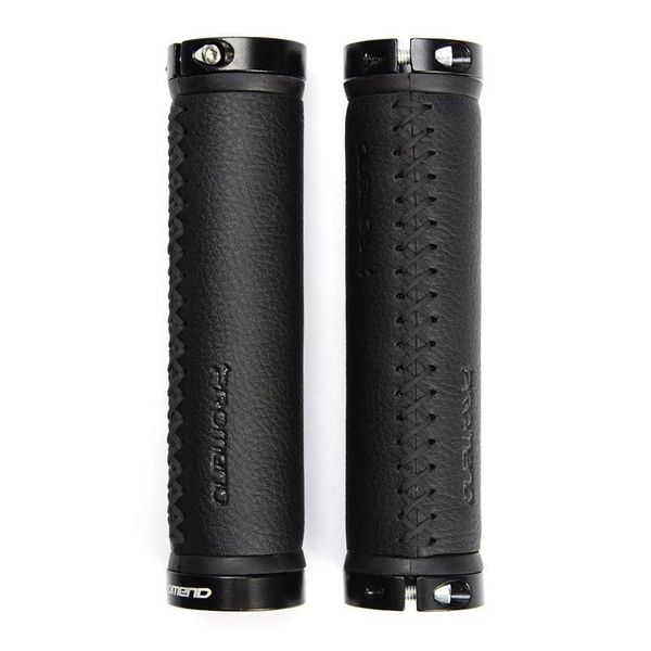 

bike handlebars &components fiber leather city mountain scooter mtb bicycle handlebar cover handle grips bar end non-slip aluminum lock 1 pa
