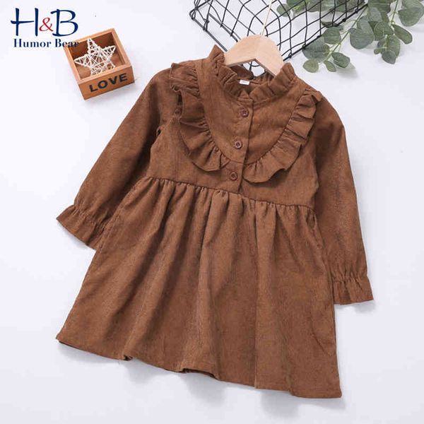 

girl's dresses humor bear autumn new long sleeve girls solid princess dress toddler baby fashion kids children clothing c0228, Red;yellow