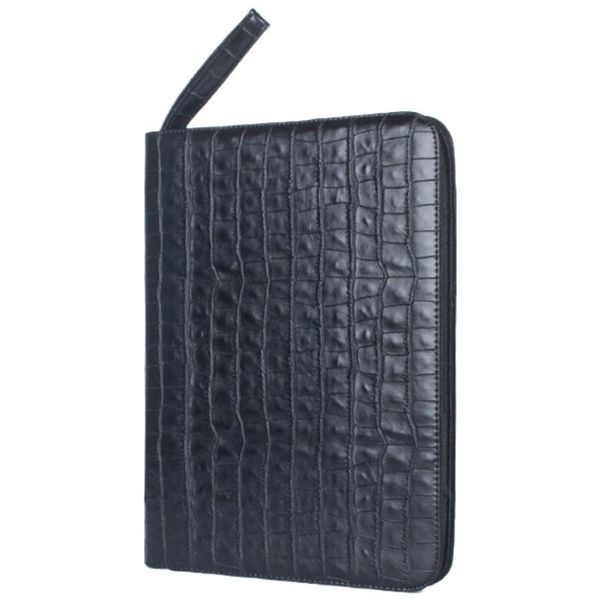 

large capacity fountain pen case pu leather black color 48 slots pouch bag pencil bags