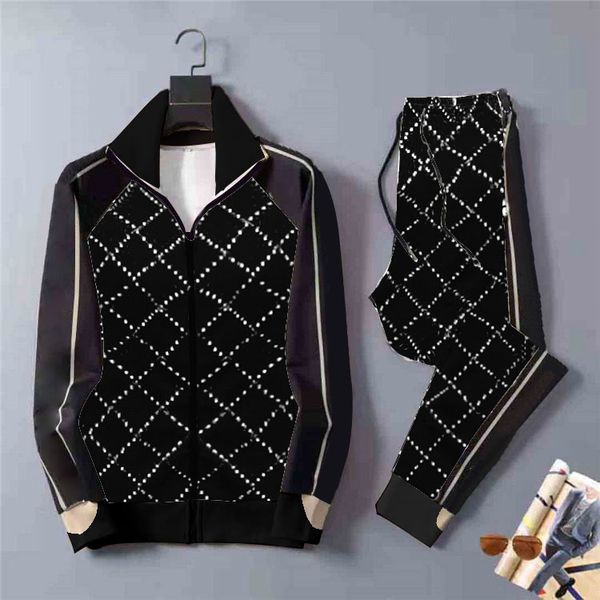 

mens women tracksuits fashion letters print track suits designer men sportswear long sleeved full-zip hoodies sportsuits hooded jacket jogge, Gray