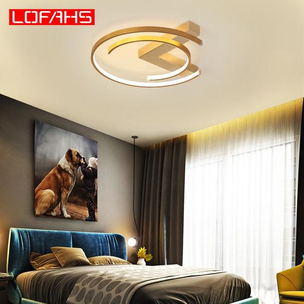 

chandeliers modern led chandelier lamp for living room bedroom study gold color surface mounted indoor deco lighting
