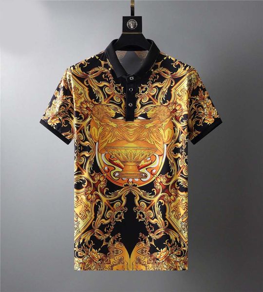 

summer designer luxury clothing for mens polo classic style red geen pachwork neck t-shirt casual turn-down collar tee shirt t shirtsm-3xl, White;black