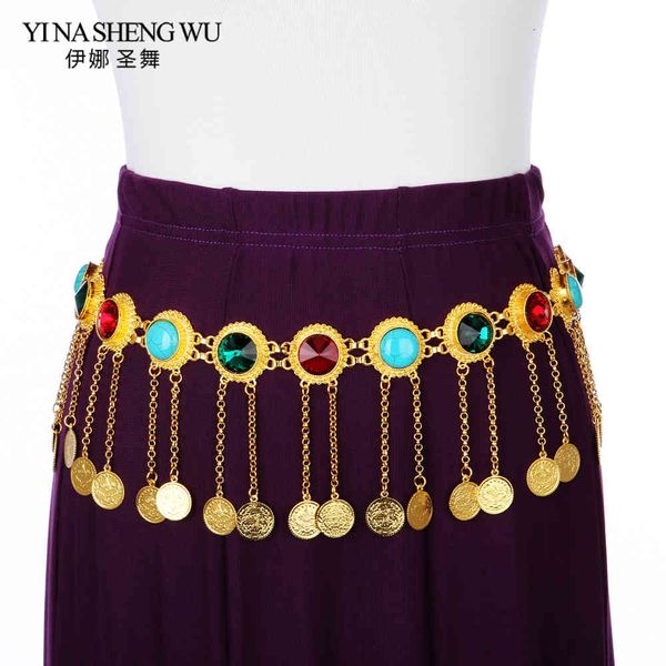 

stage wear women waist chain cubic belly dance wedding party jewelry arab african egypt gold plated accessories 10 styles 5ms6, Black;red