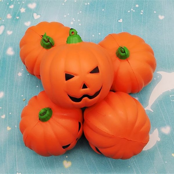 

3pieces/lot1pcs slow rebound pumpkin fashion cute stress relief squeeze sensory toy christmas and halloween decoration gift baby favorite