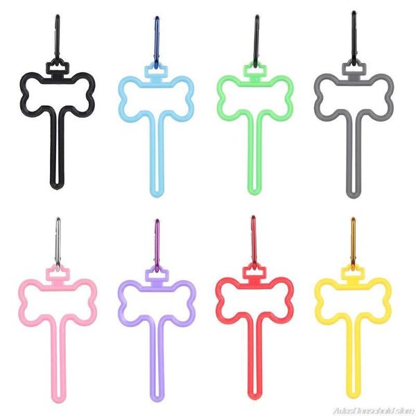 

dog car seat covers waste bag carrier clip adjustable plastic hands pets poop holder easy use doggy leash durable dropship