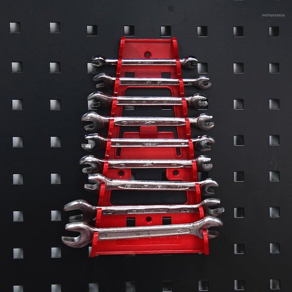 

onever 9 slots wrench holder durable wrenches keeper rack organizer storage tool1