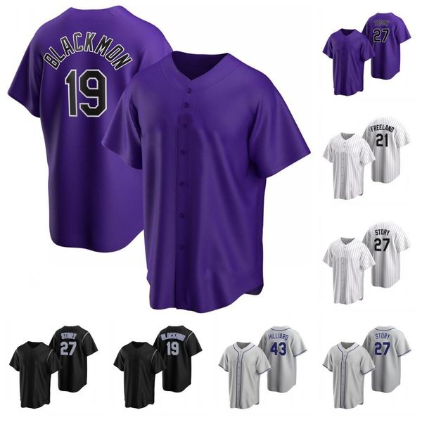 

youth charlie blackmon jersey trevor story ryan mcmahon castellani kyle and ian desmond murphy garrett hampson, Blue;black