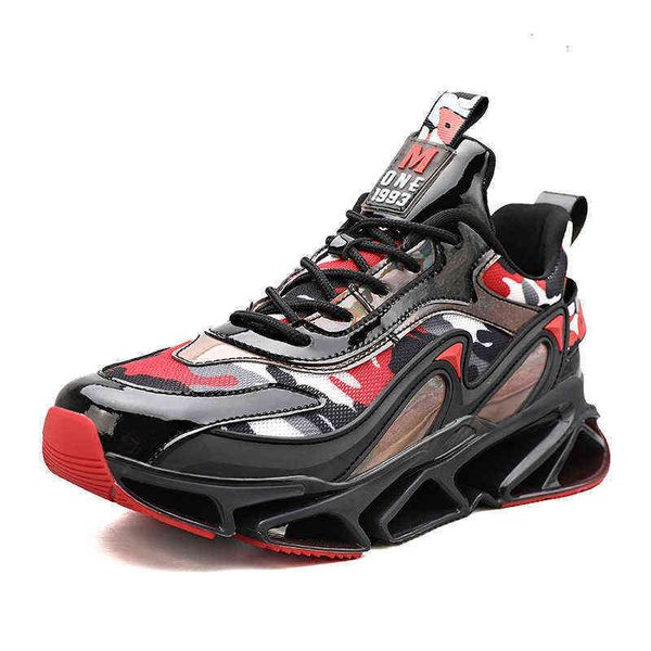 

cf xiaoyao breathable blade bottom casual sports shoes men's korean version net red dad high socks