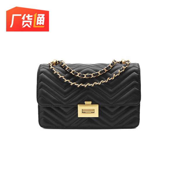 

messenger bags messenger bagsaokaqi summer sheepskin light gold hardware buckle chain single shoulder women's handbag bag
