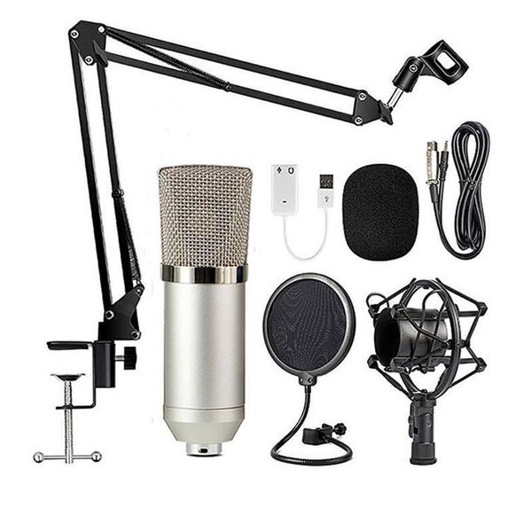 

condenser microphone professional sound recording mic ktv singing studio kit microphones
