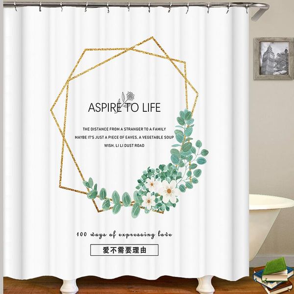 

toilet curtain for bathroom shower waterproof fashion polyester bath curtains