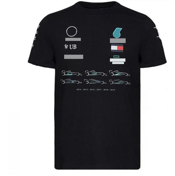 

formula world championship f1 racing suit summer short-sleeved t-shirt