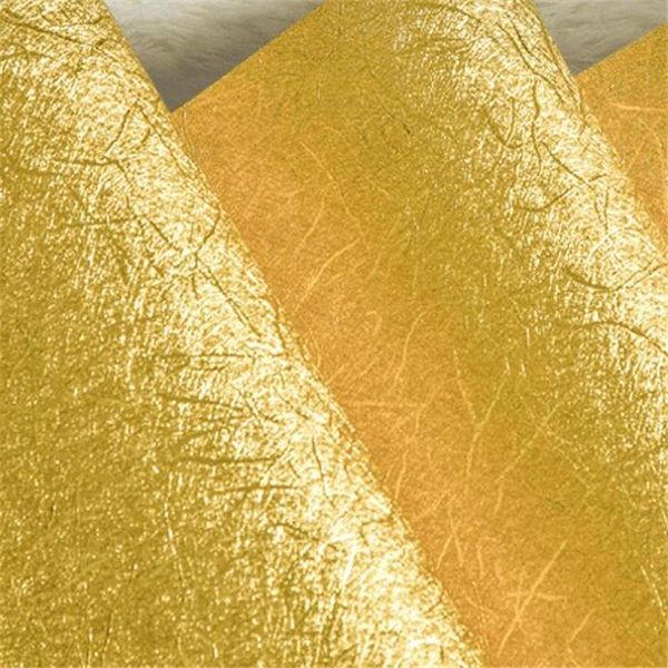 

wallpapers wellyu wallpaper gold foil paper golden engineering ktv barber shop el living room ceiling papel de parede