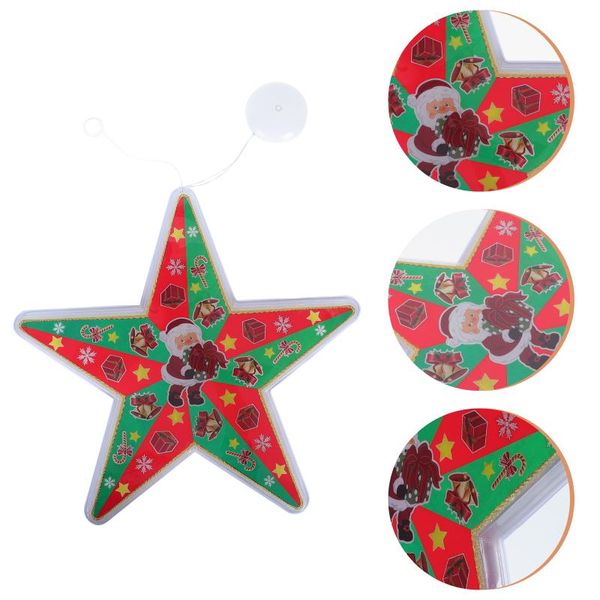 

christmas decorations 1pc light window hanging decor led sucker