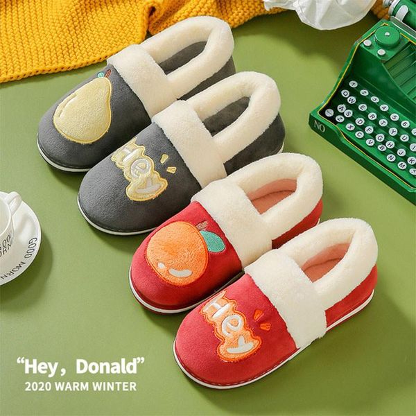 

women keep warm indoor slippers ladies slip on plush cartoon flats shoes female light casual comfort slipper woman soft shoe, Black