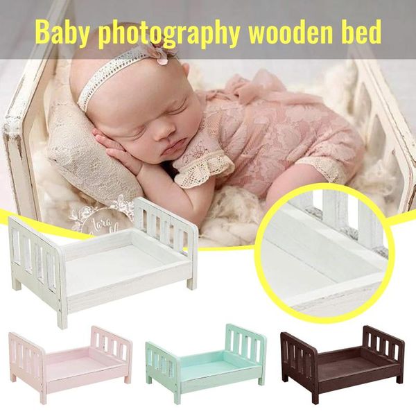 

party decoration 2021 props for pography wood detachable bed mini desk tables baby background accessories born